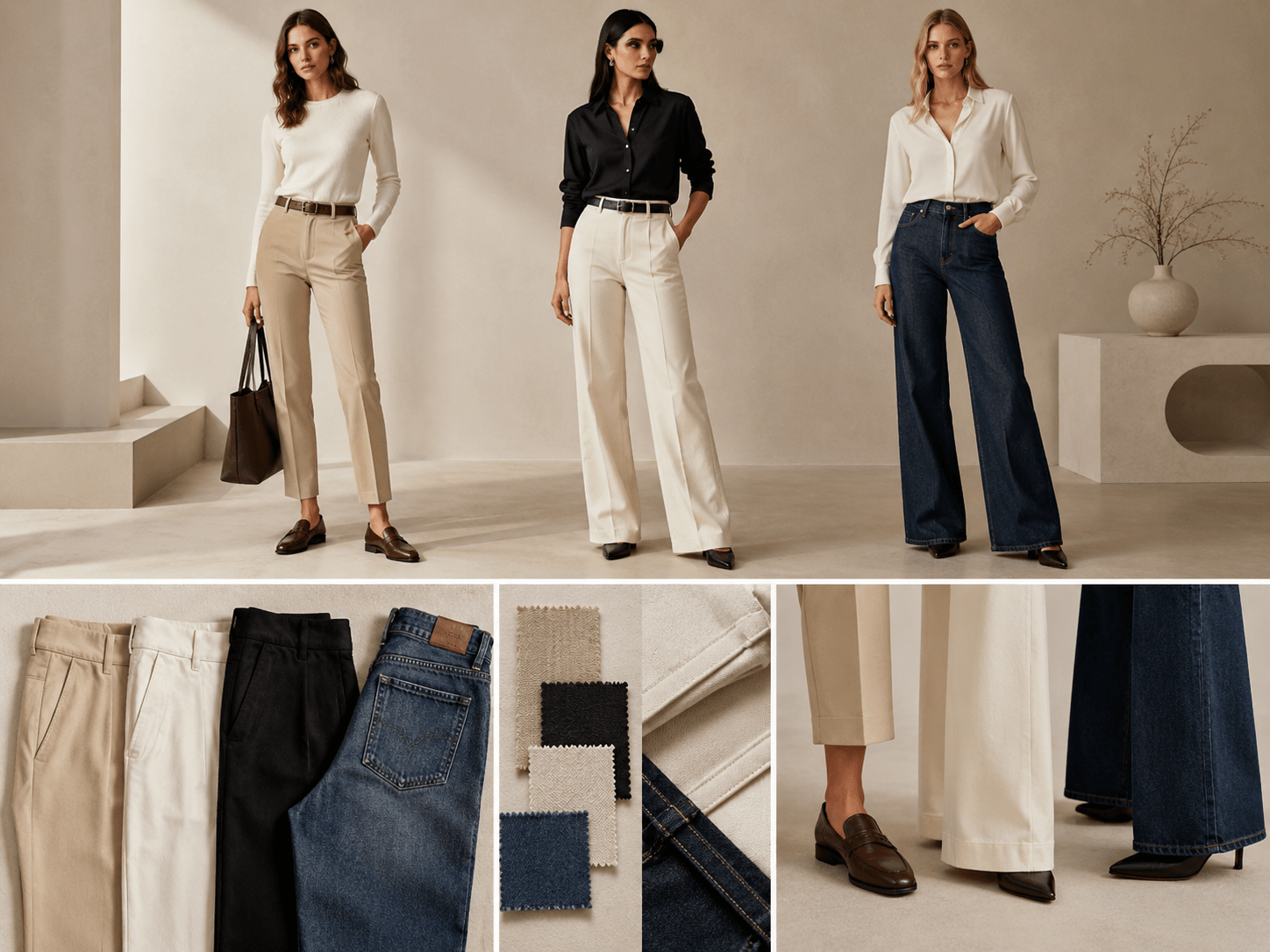 Women’s Trousers & Denim: How to Find the Right Fit, Fabric and Length - No2moro