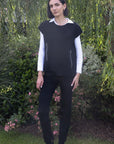 Apollo Zip Gilet Black - No2moro