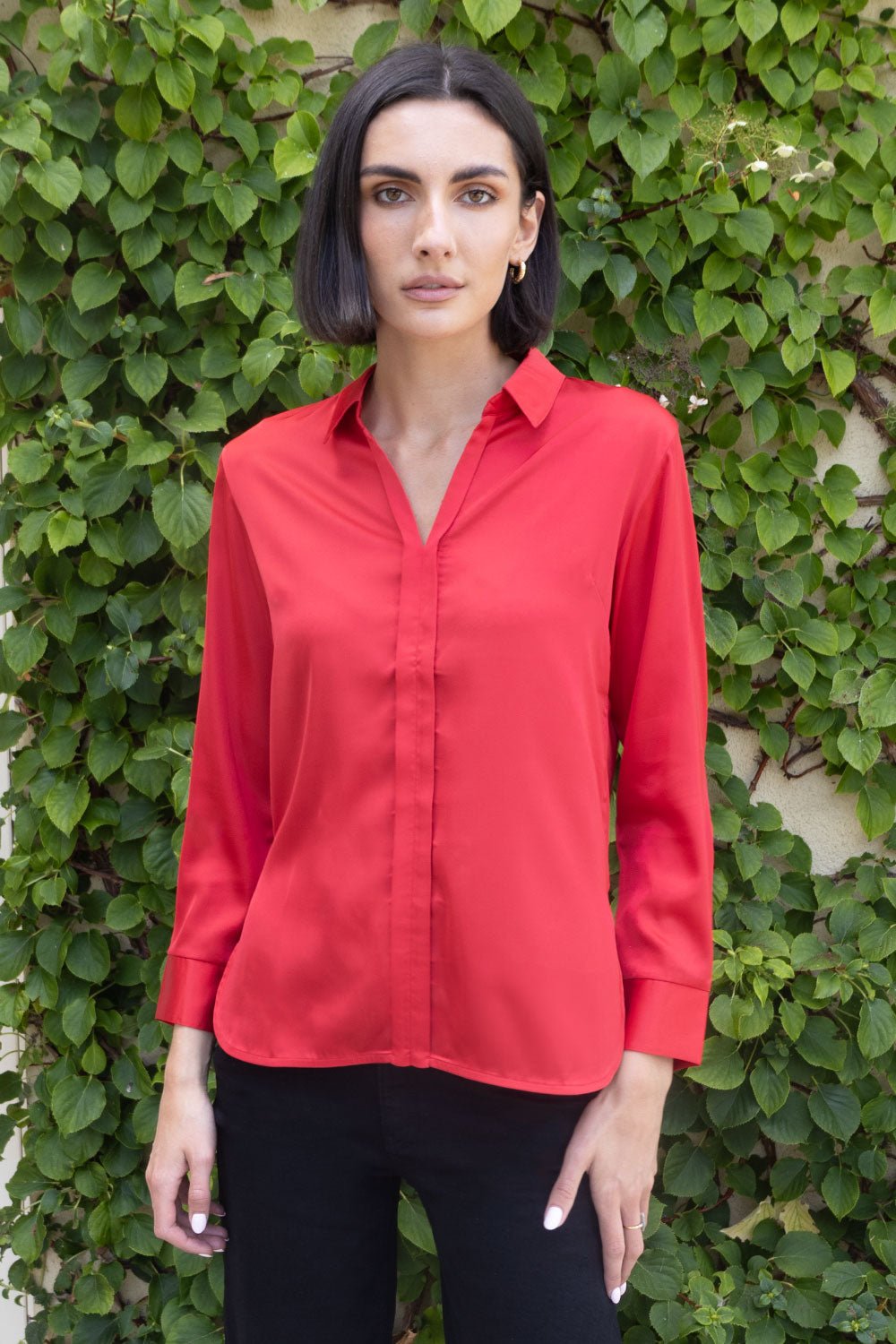 Joy Silk Look Shirt - No2moro