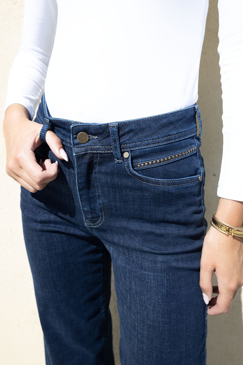 Napoli Wide Leg Denim Trouser - 27" Leg - No2moro