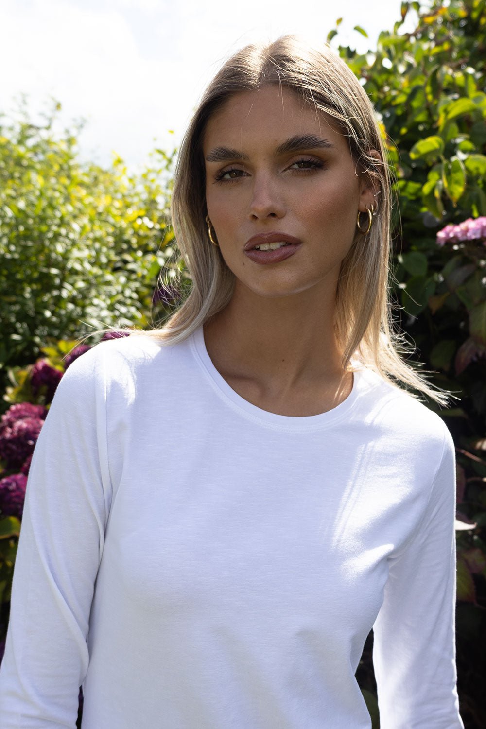 Paris Long Sleeve Cotton Tee - No2moro