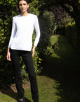 Sara Collarless Layering Shirt - No2moro