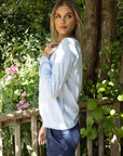 Verona Crochet Raglan Sleeve Knit - No2moro