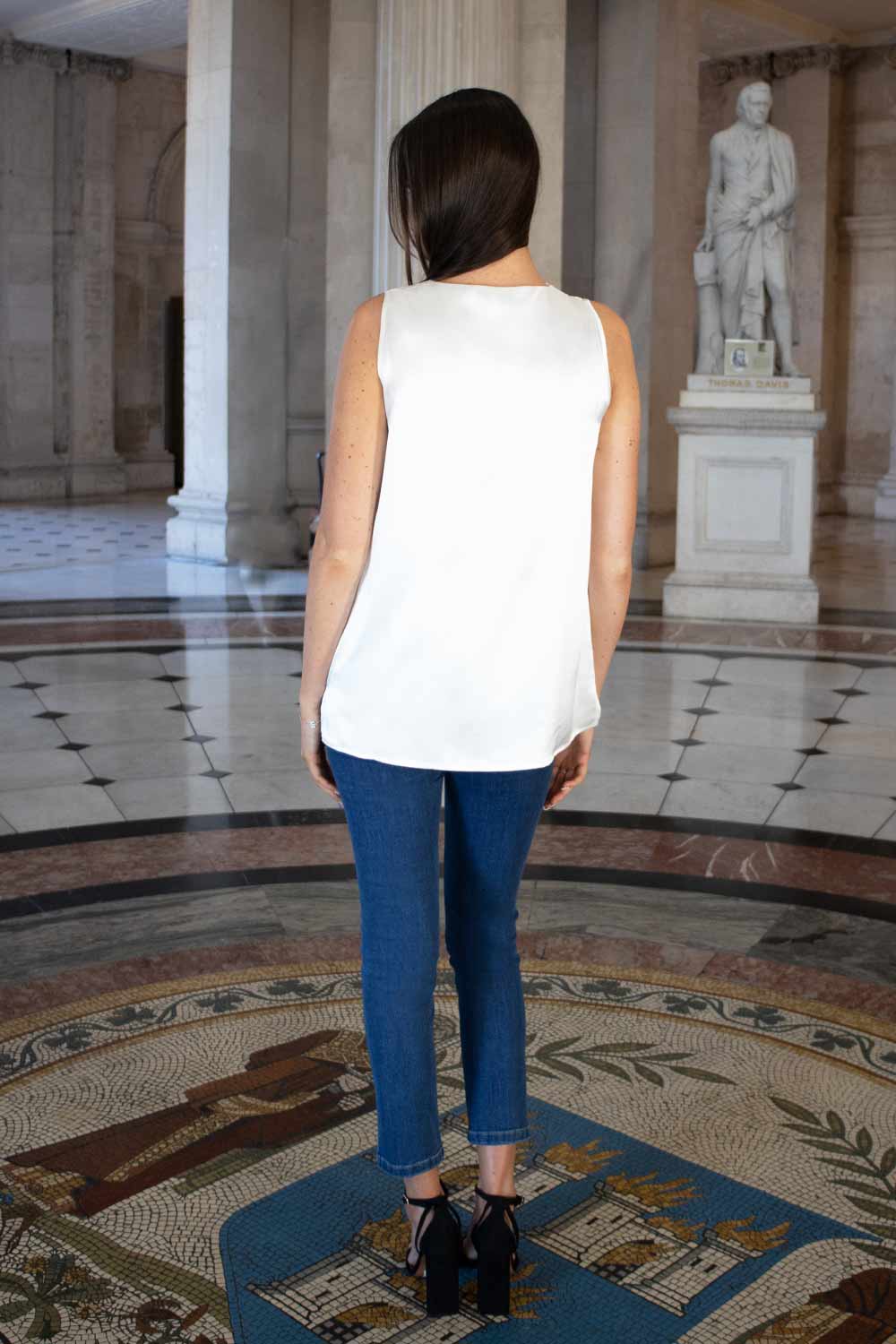 Bailey Silk Look Long Camisole - No2moro