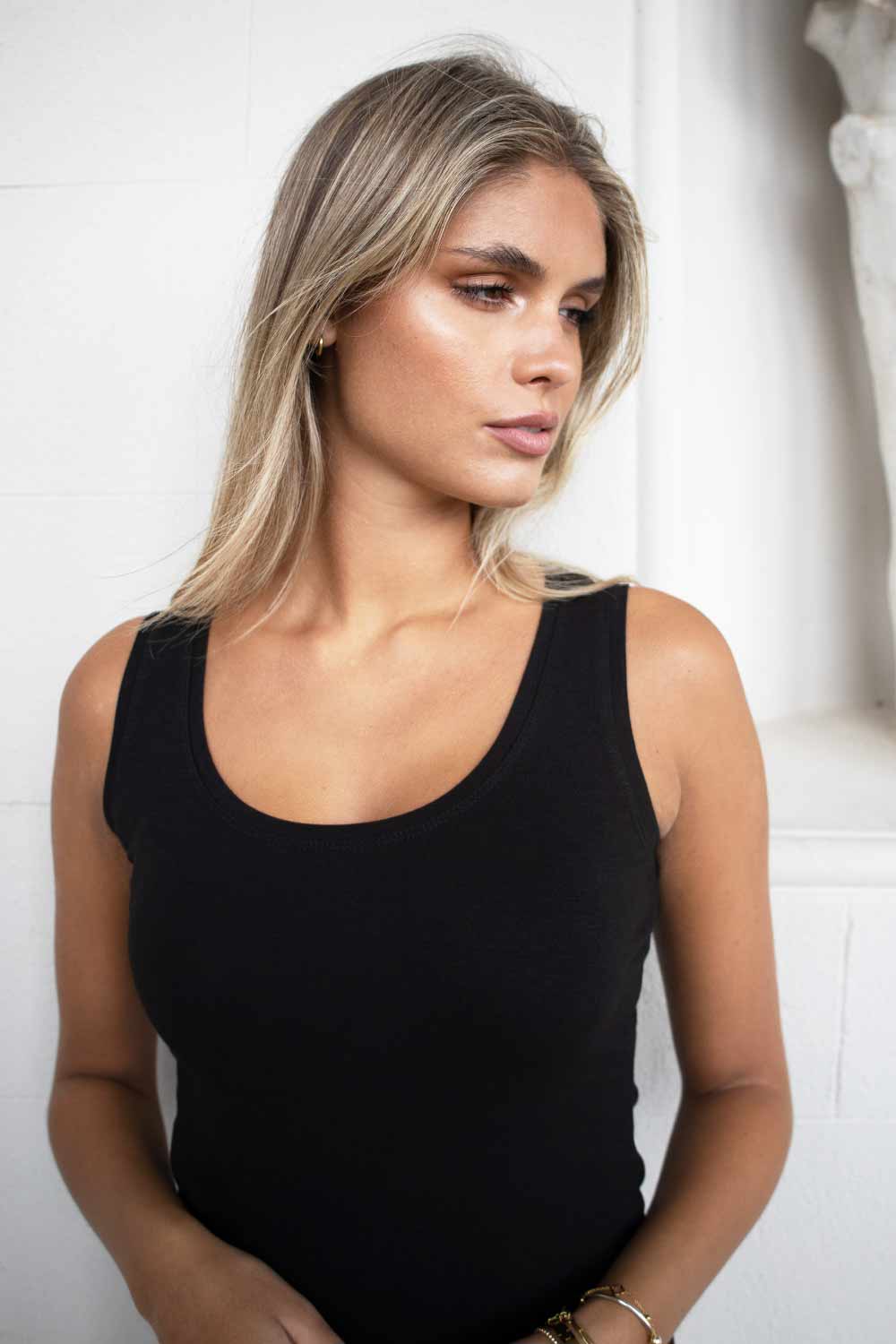 Cannes Cotton Lace Tank - No2moro
