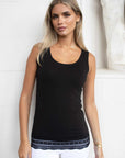Cannes Cotton Lace Tank - No2moro
