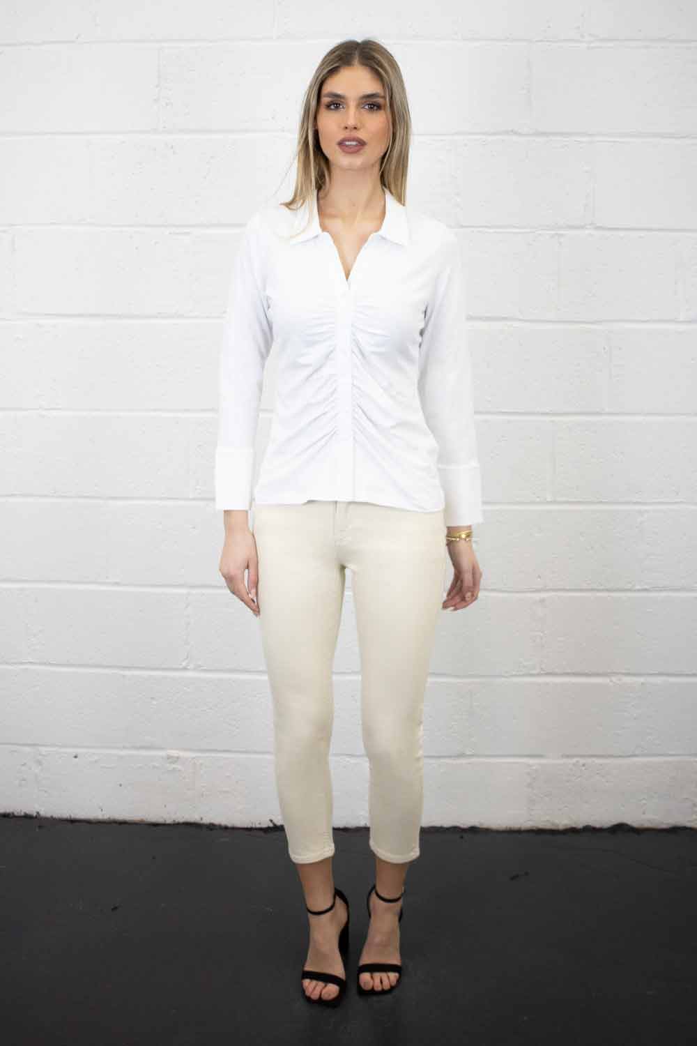Juliet 3/4 Denim Jean - 25" Leg - No2moro
