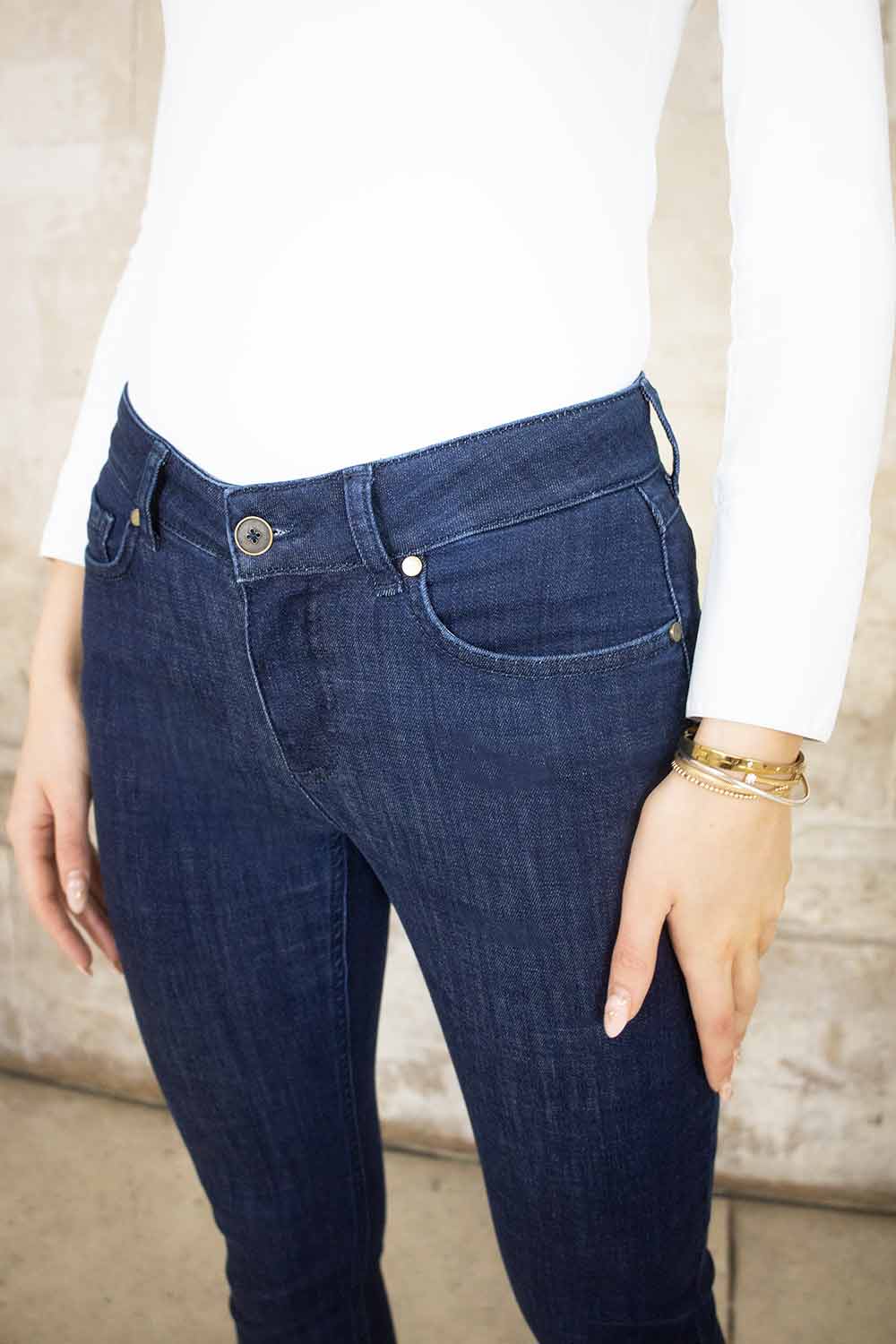 Juliet 3/4 Denim Jean - 25" Leg - No2moro