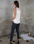 Kai V Neck Silk Look Camisole - No2moro