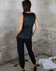 Kai V Neck Silk Look Camisole - No2moro