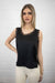 Liv Round Neck Silk Look Camisole - No2moro