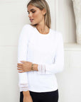 Nantes Lace Cotton Top - No2moro