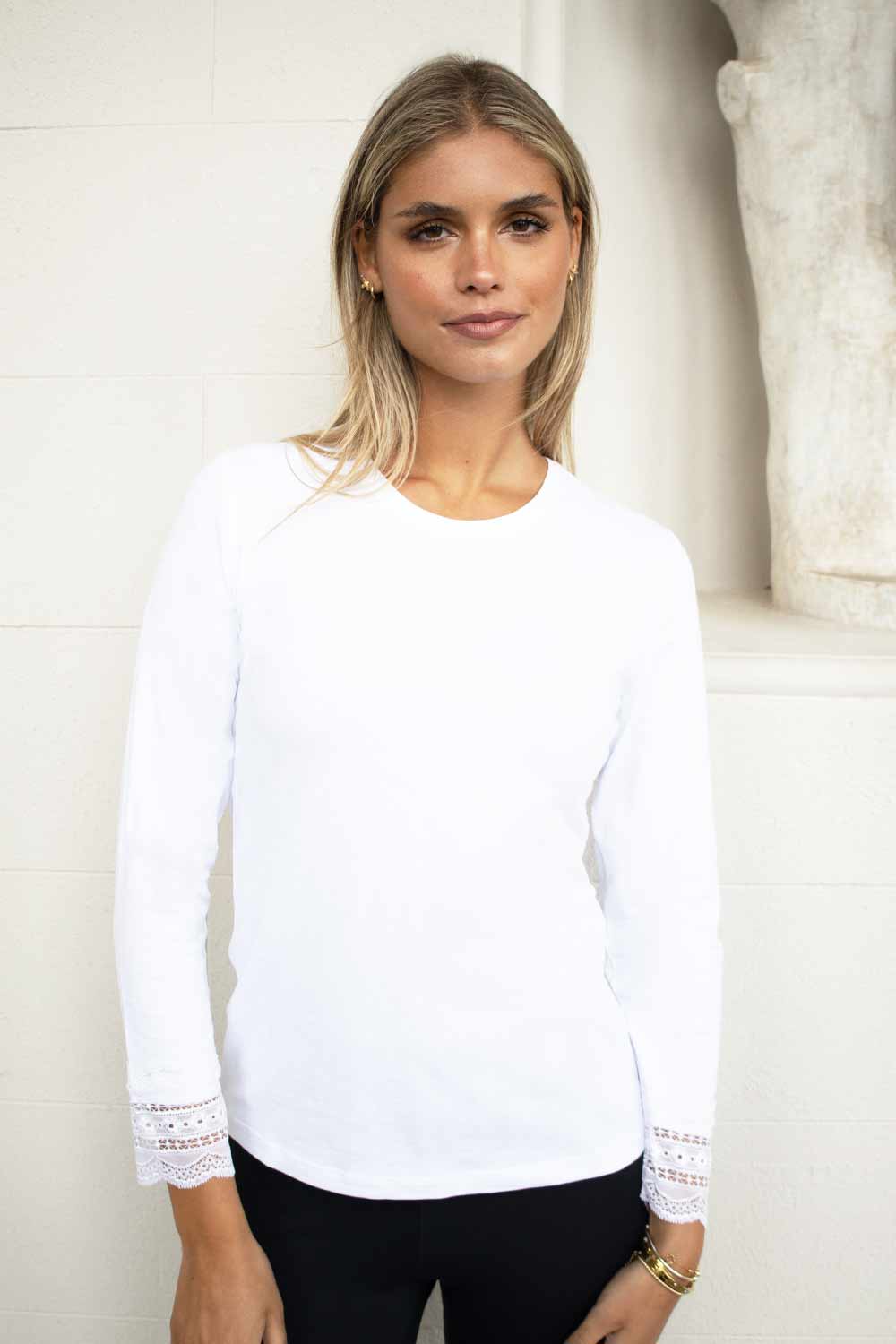 Nantes Lace Cotton Top - No2moro