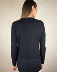 Sara Collarless Layering Shirt - No2moro