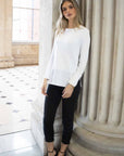 Sara Collarless Layering Shirt - No2moro