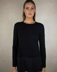 Sara Collarless Layering Shirt - No2moro