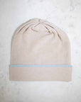 Verbena Cashmere Blend Ribbed Beanie - No2moro