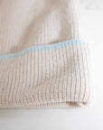 Verbena Cashmere Blend Ribbed Beanie - No2moro