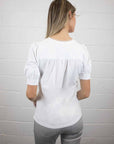 Willow Puff Sleeve Cotton Tee - No2moro