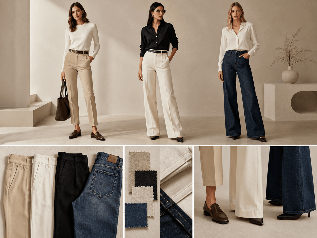 Women’s Trousers & Denim: How to Find the Right Fit, Fabric and Length - No2moro