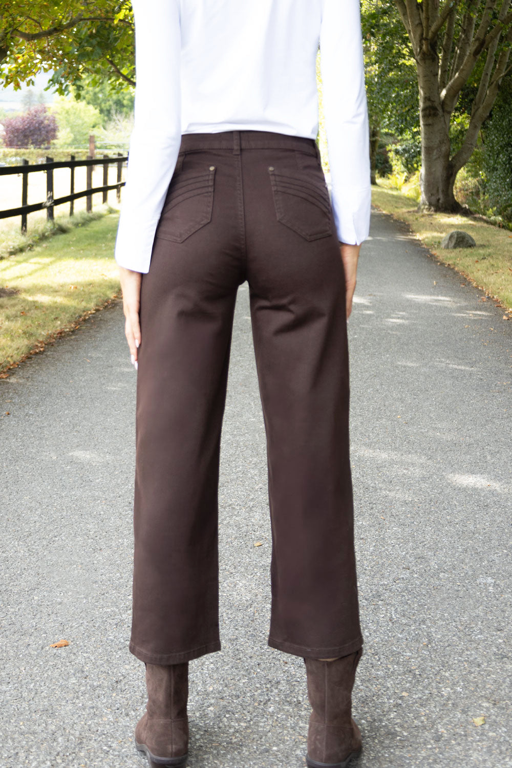 Napoli Wide Leg Denim Trouser - 27" Leg