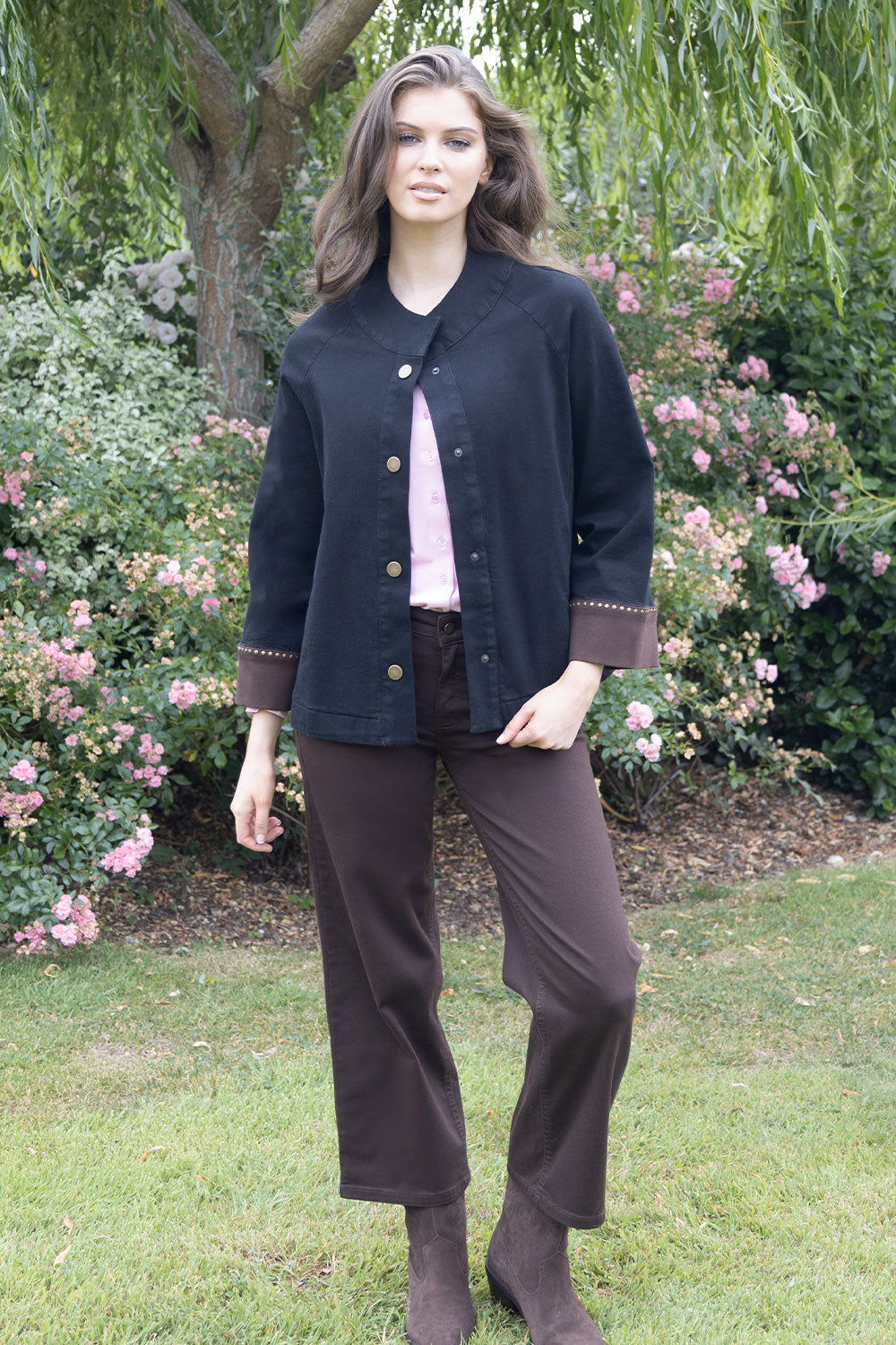 Rosette Swing Jacket