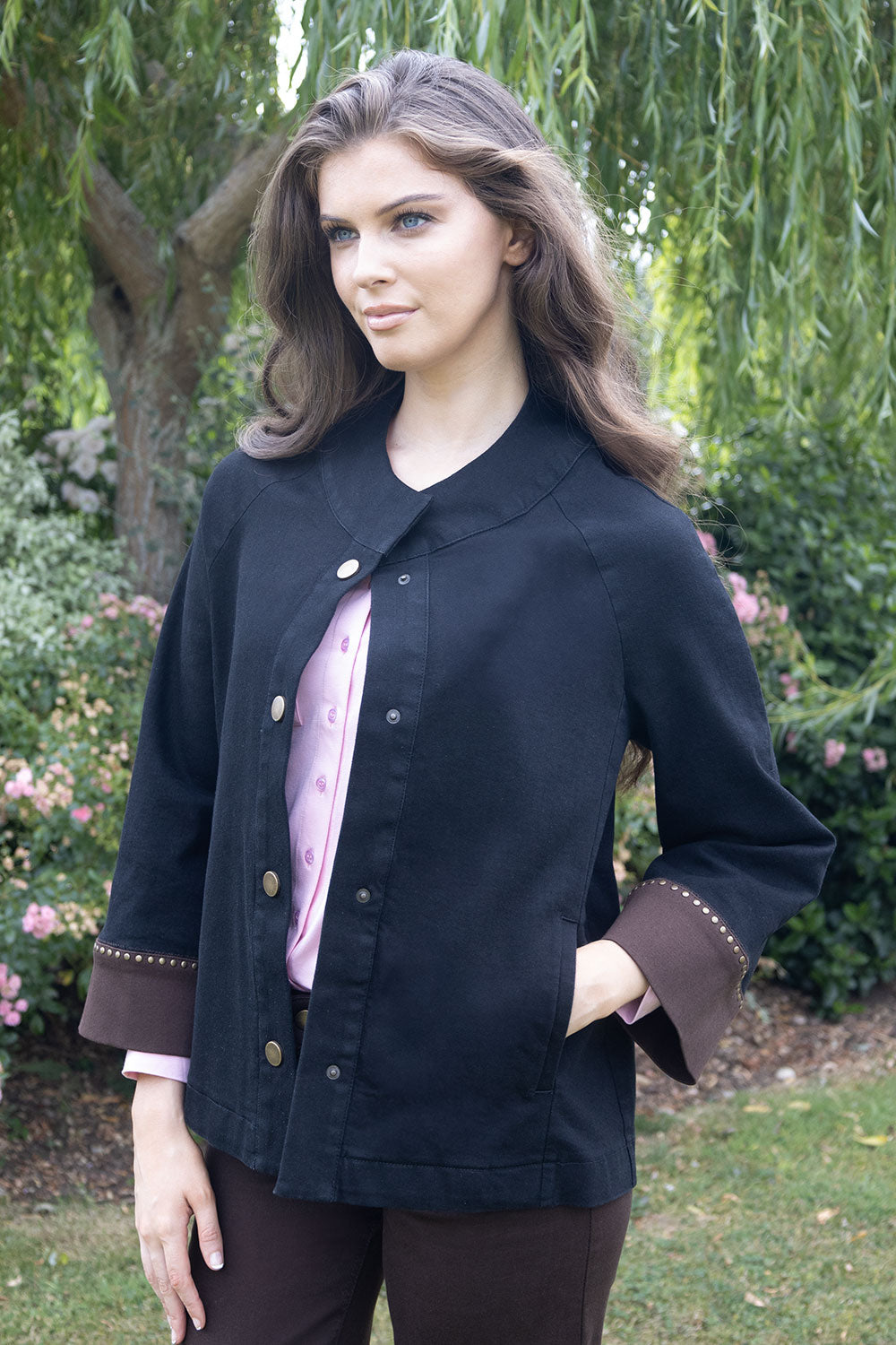 Rosette Swing Jacket