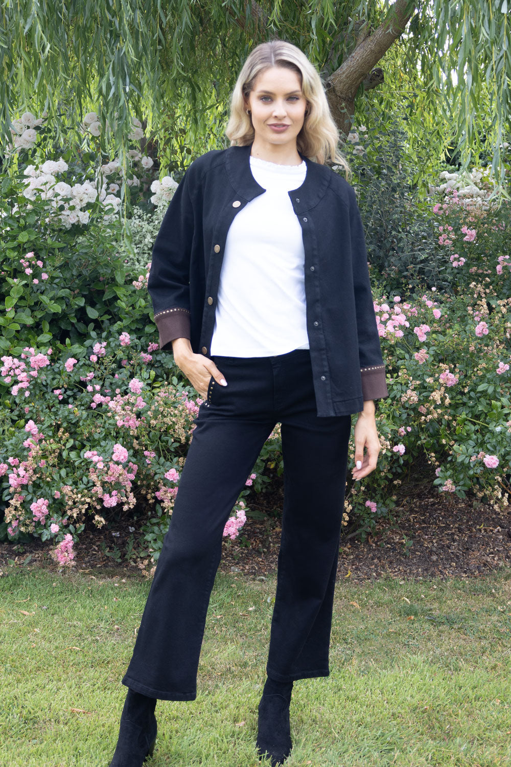 Rosette Swing Jacket