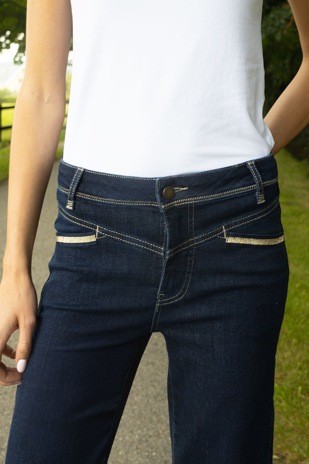 Allegra Slightly Wide Leg Jean – 29” Leg - No2moro