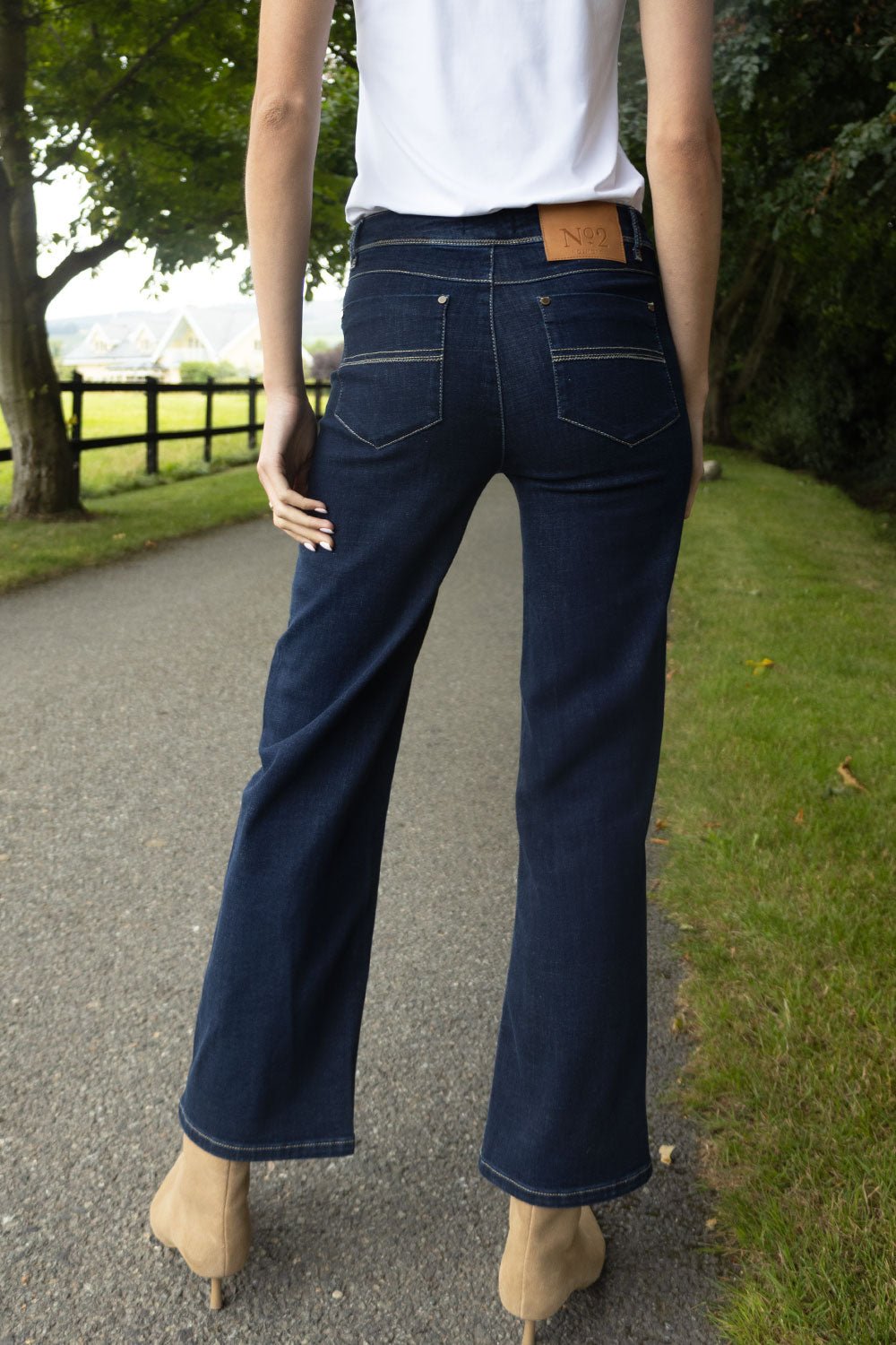 Allegra Slightly Wide Leg Jean – 29” Leg - No2moro
