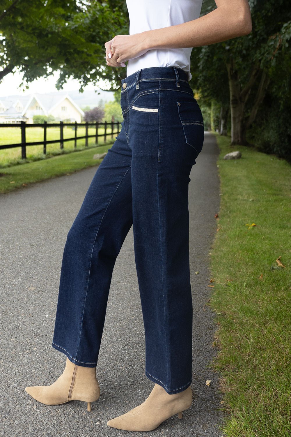 Allegra Slightly Wide Leg Jean – 29” Leg - No2moro