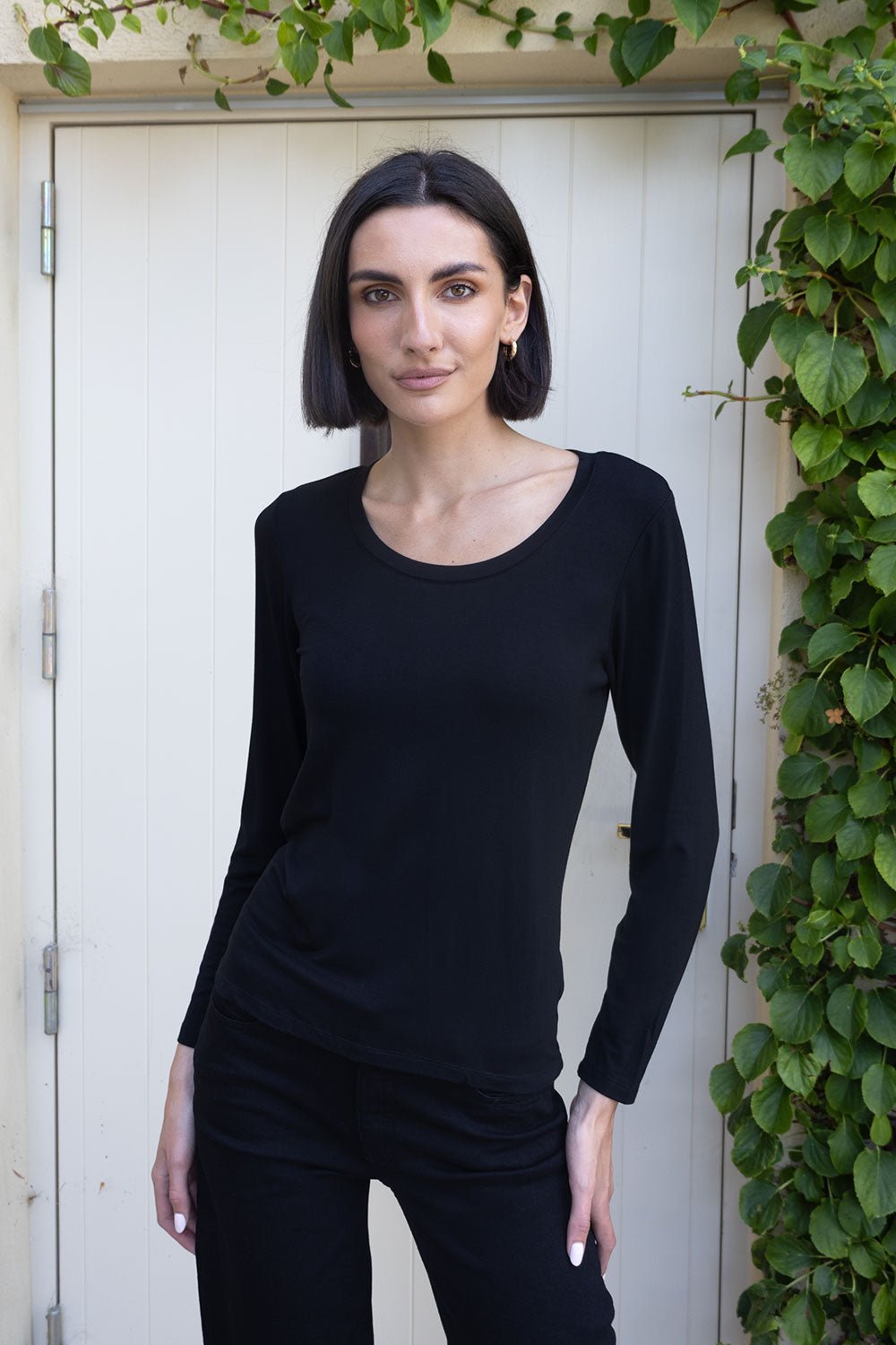 Bilbao Modal Long Sleeve Tee - No2moro