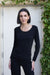 Bilbao Modal Long Sleeve Tee - No2moro