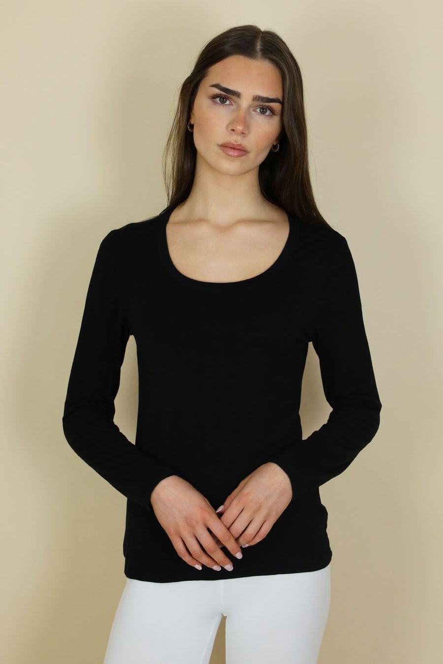 Bilbao Modal Long Sleeve Tee - No2moro