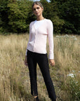 Bologna Crochet Hem Ribbed Cardigan - No2moro