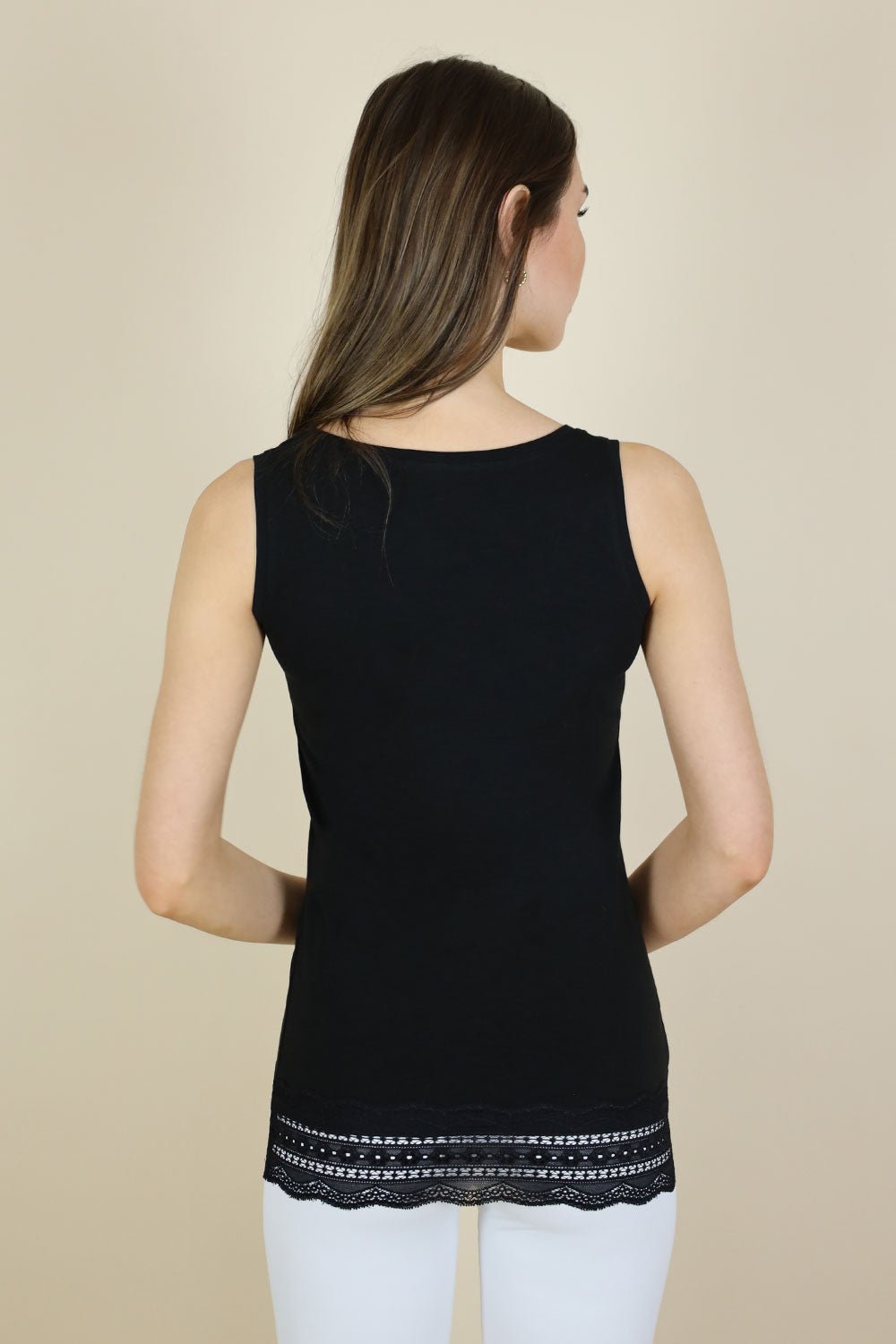 Cannes Cotton Lace Tank - No2moro