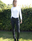 Charity Mock Leather Trouser - 31" Leg - No2moro