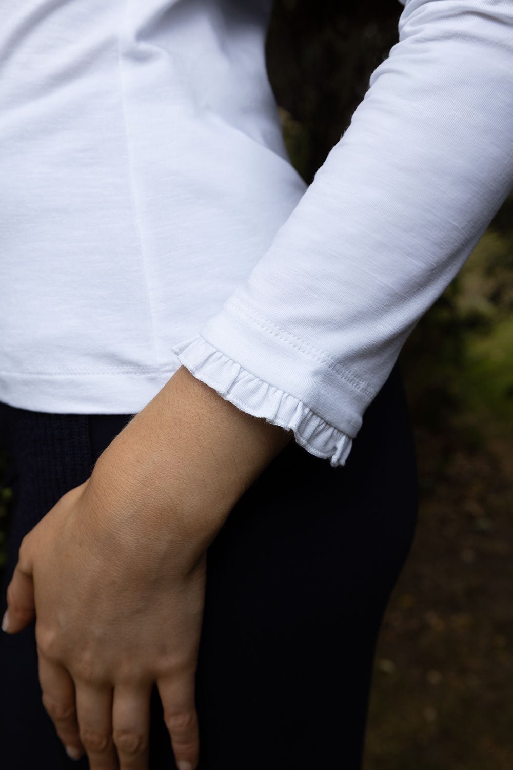 Enzo High Neck Cotton Tee - No2moro