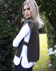 Ferrara Wool Mix High Neck Gilet - No2moro