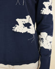 Hamilton Textured Flower Knit - No2moro