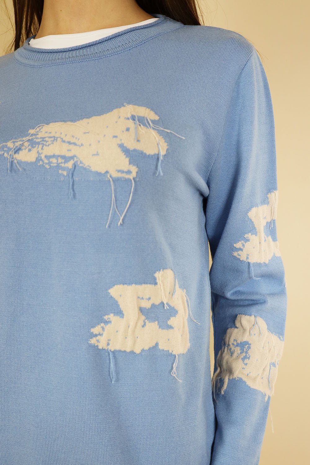 Hamilton Textured Flower Knit - No2moro