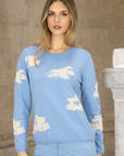 Hamilton Textured Flower Knit - No2moro