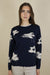 Hamilton Textured Flower Knit - No2moro