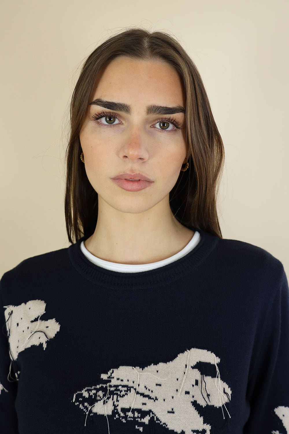 Hamilton Textured Flower Knit - No2moro