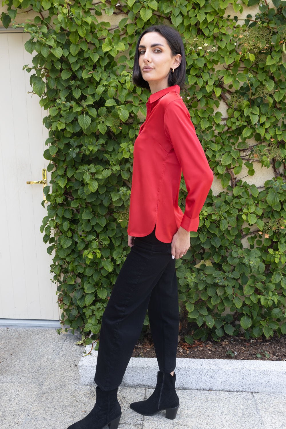 Joy Silk Look Shirt - No2moro