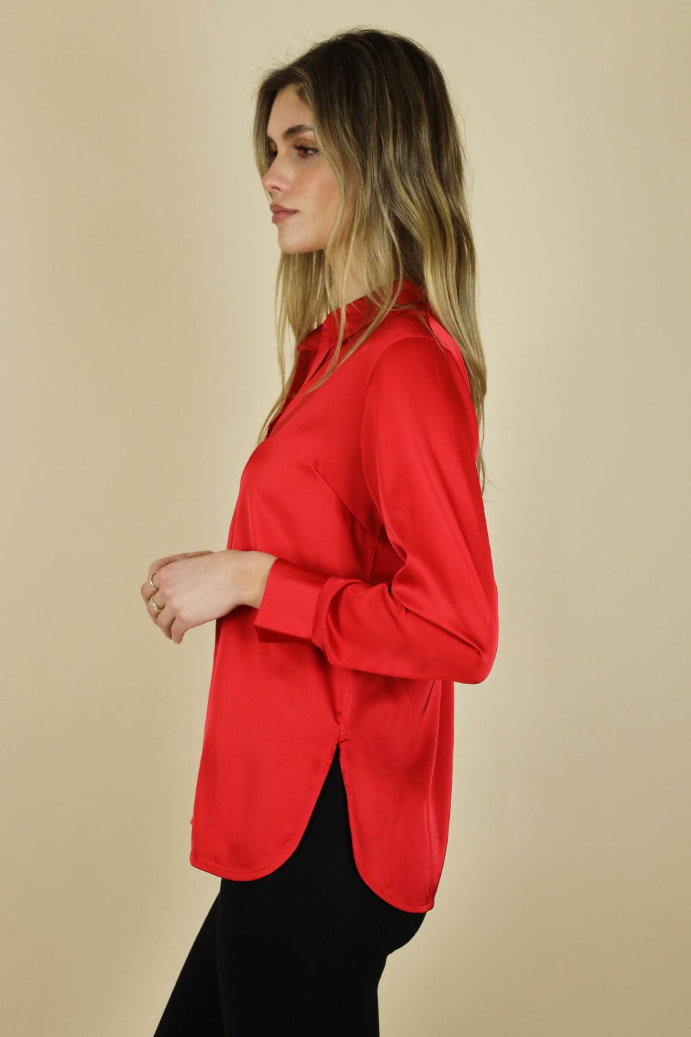 Joy Silk Look Shirt - No2moro