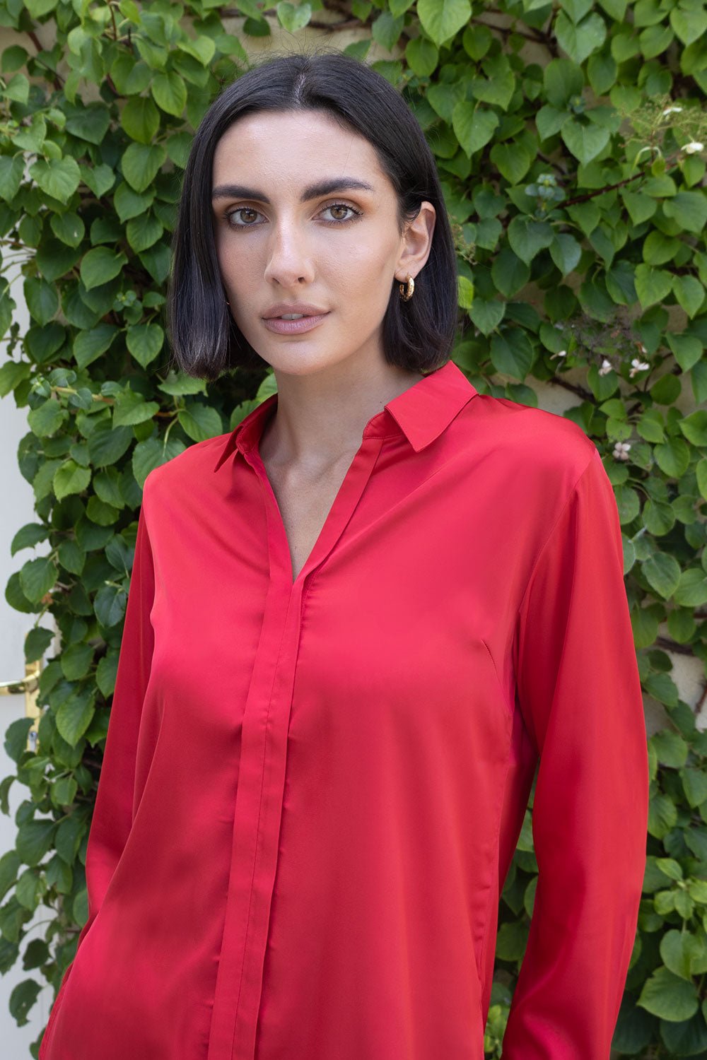 Joy Silk Look Shirt - No2moro
