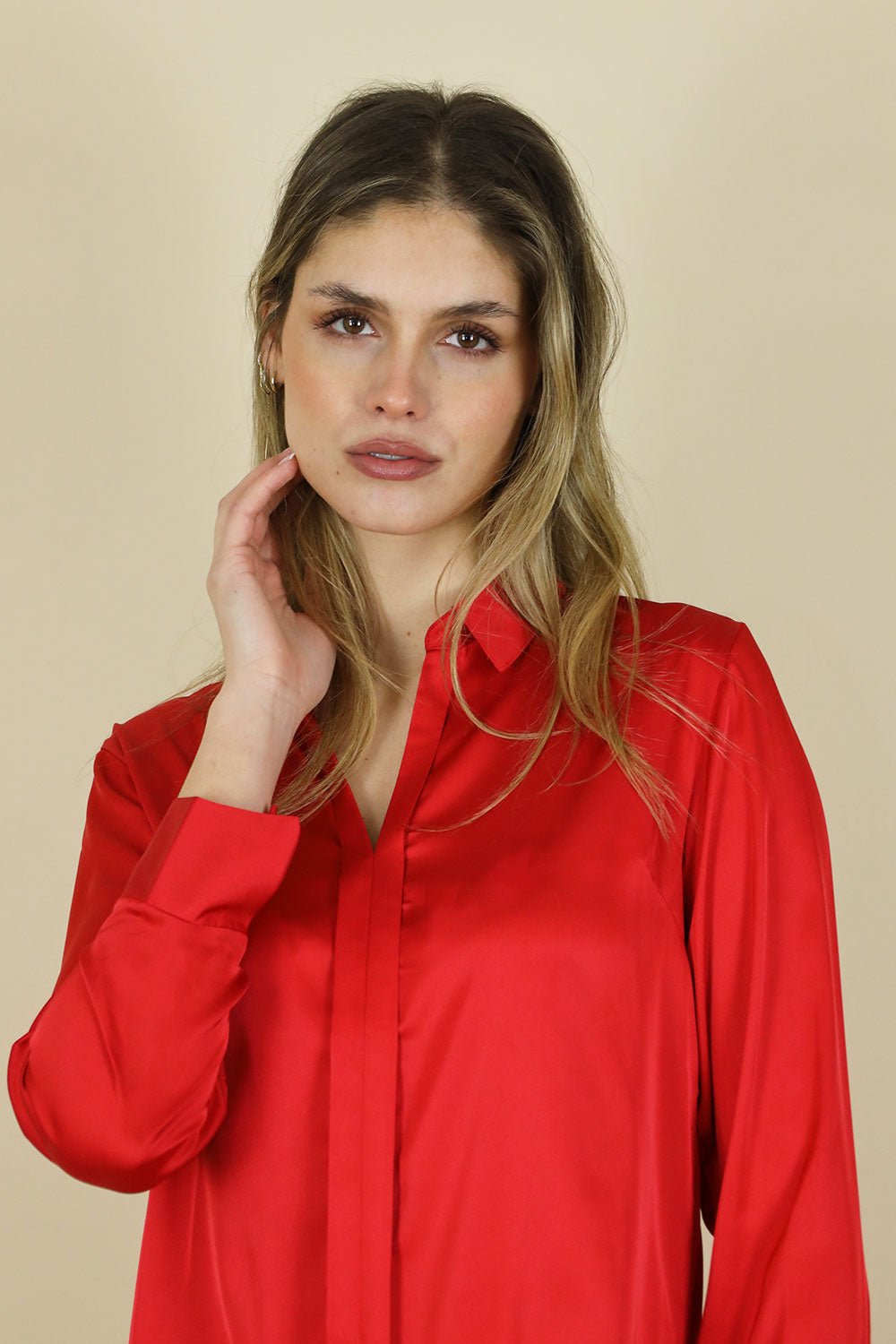Joy Silk Look Shirt - No2moro