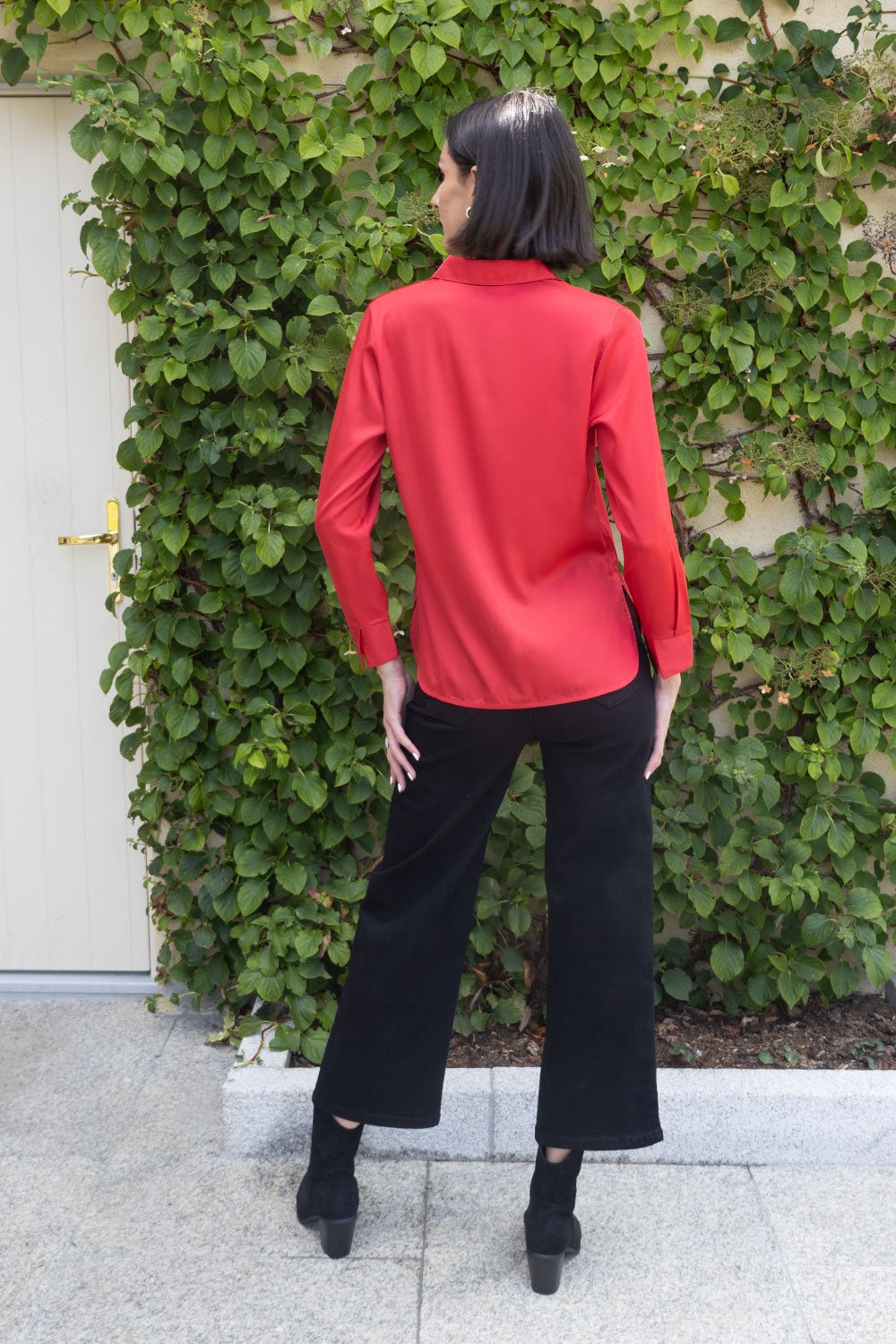Joy Silk Look Shirt - No2moro