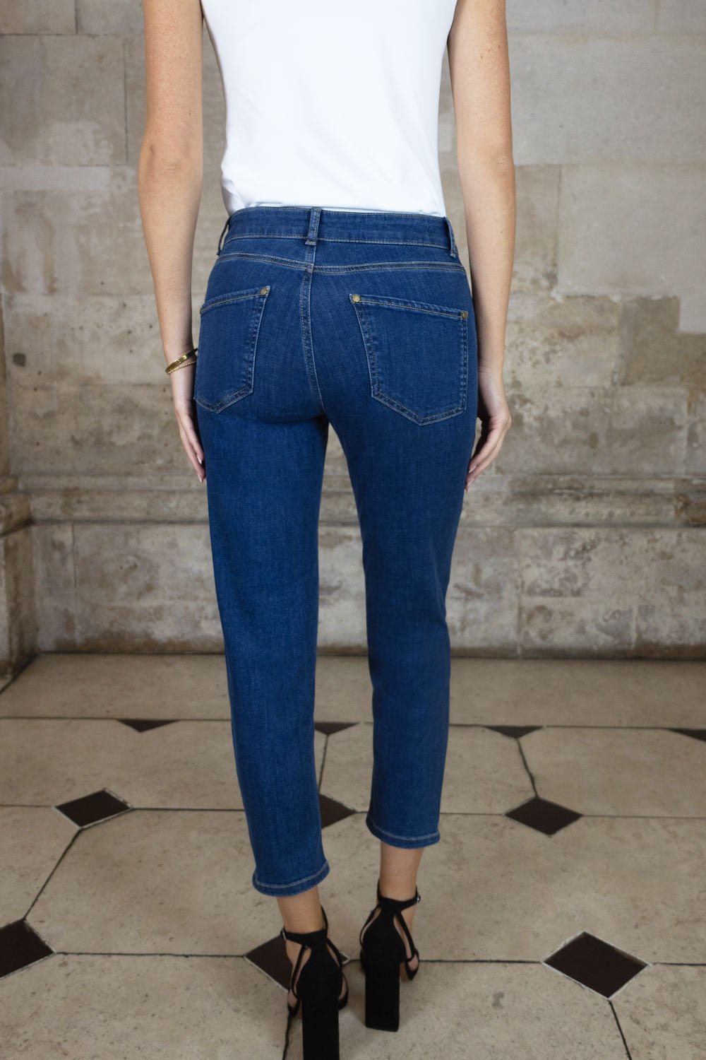 Juliet 3/4 Denim Jean - 25" Leg - No2moro